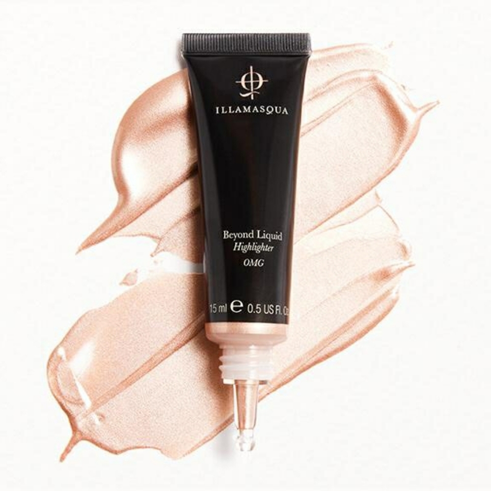 Illamasqua Beyond Liquid Highlighter in OMG (Champagne) 15 ml *BNIB